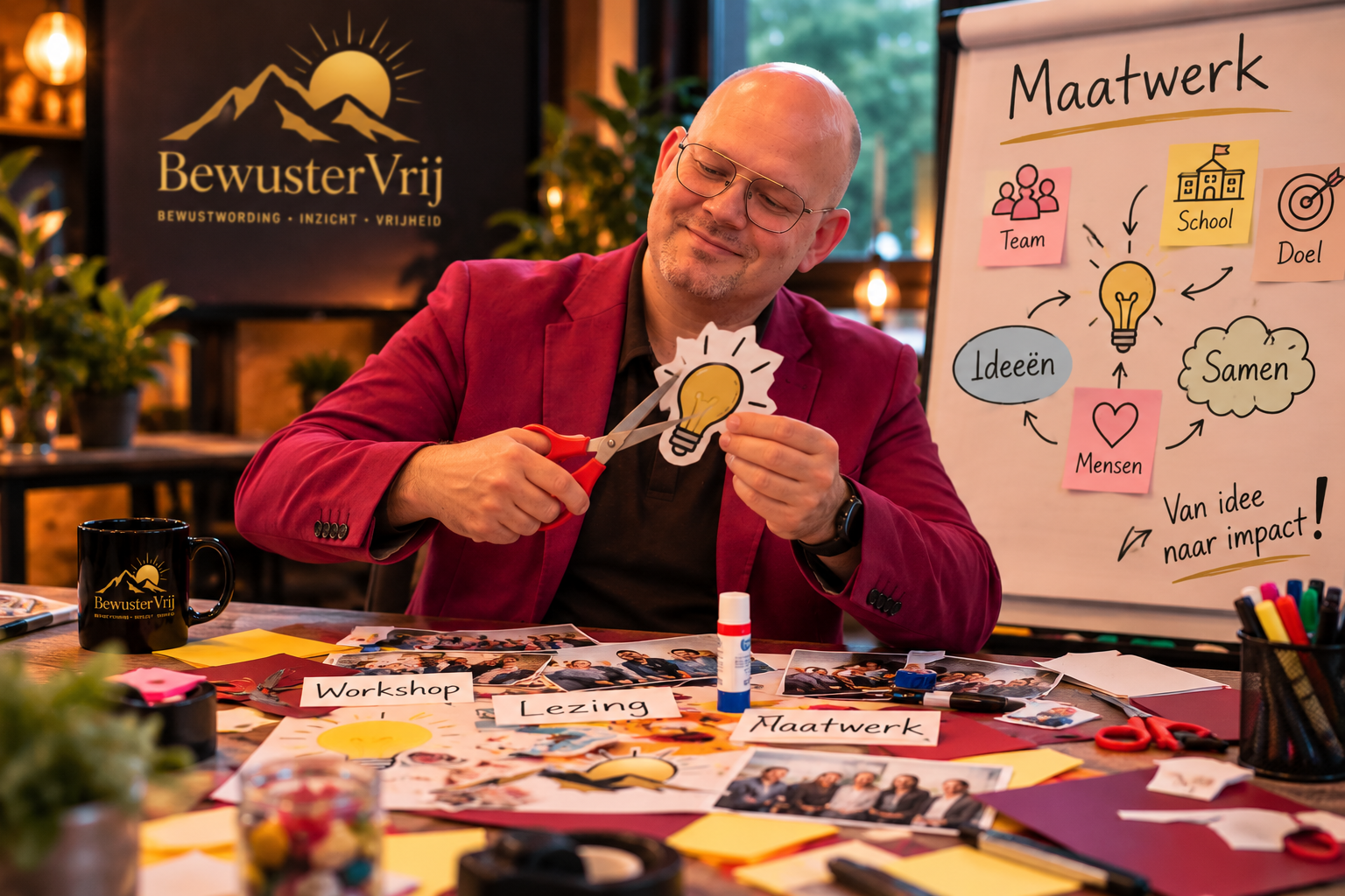 creatieve workshop vol ideeën en impact